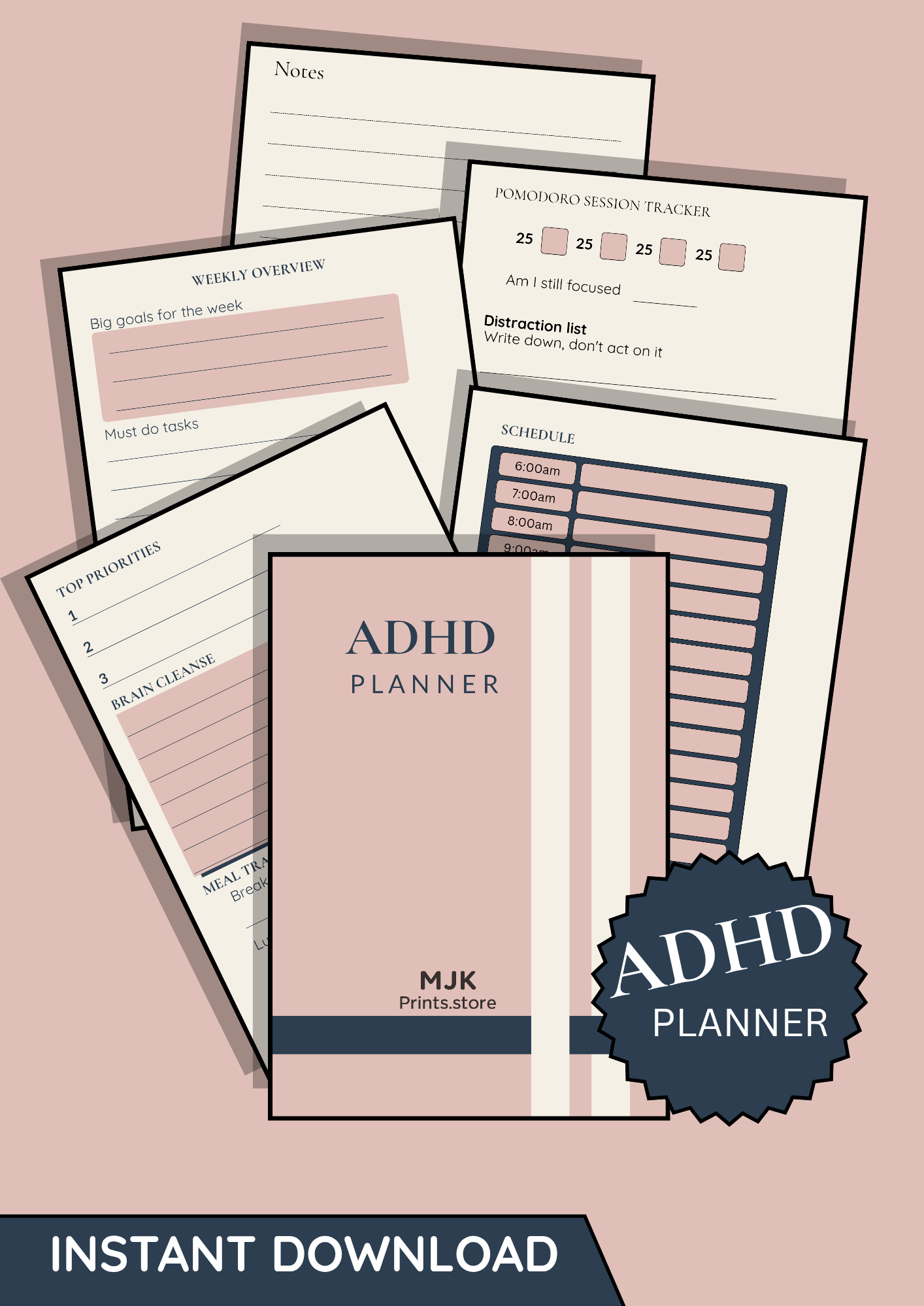 ADHD planner