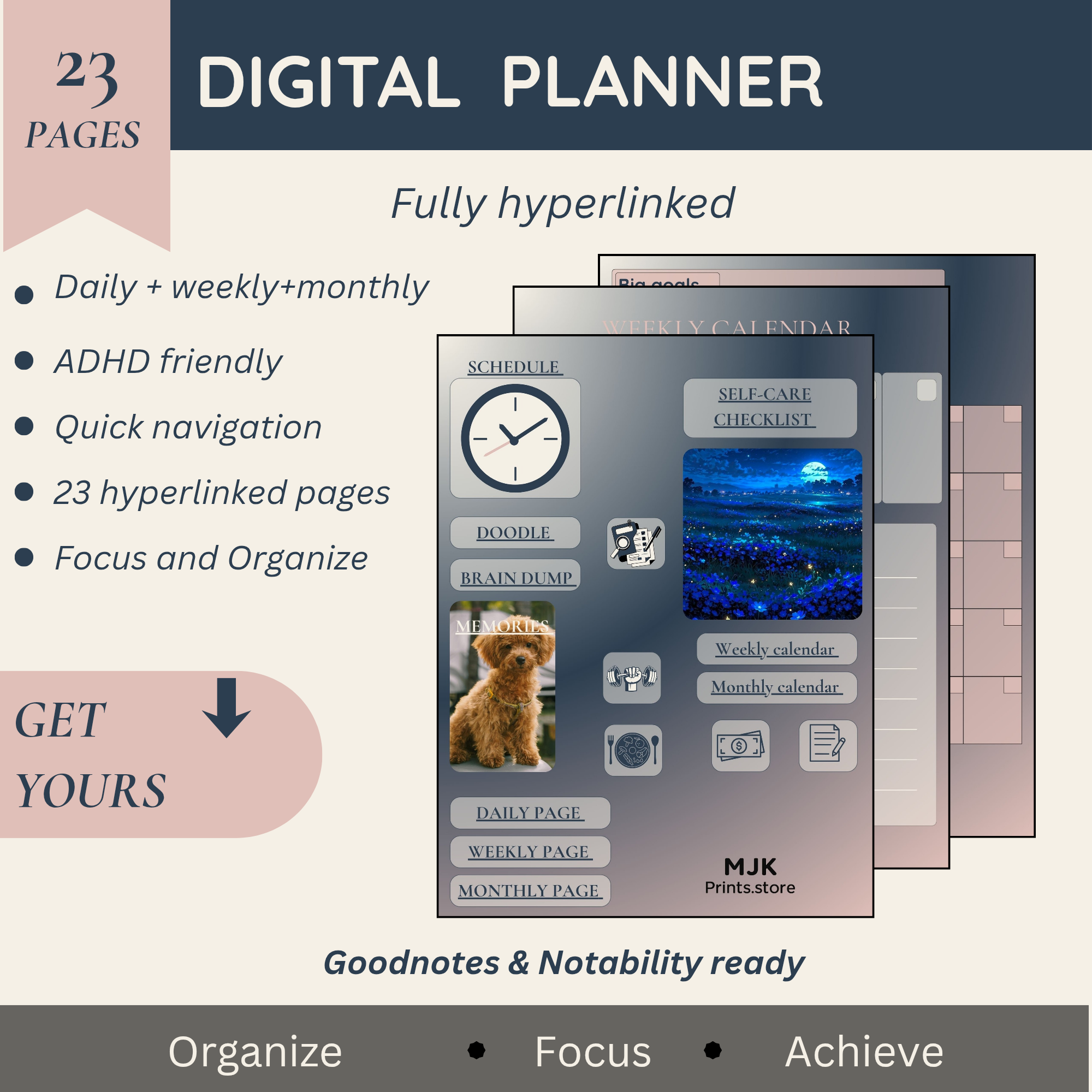 ADHD planner