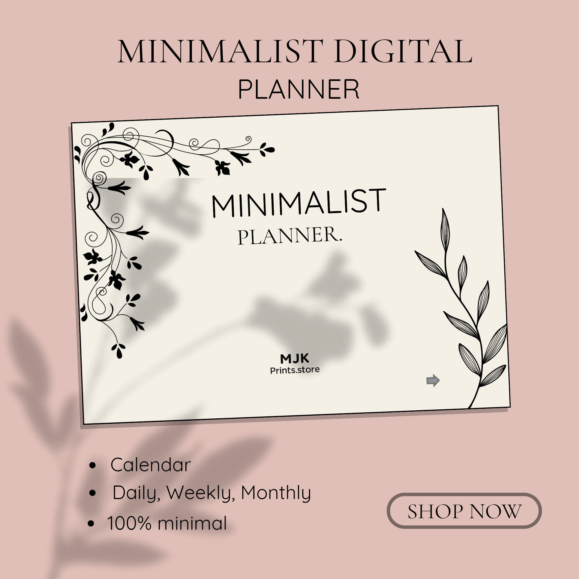 Minimalist Planner